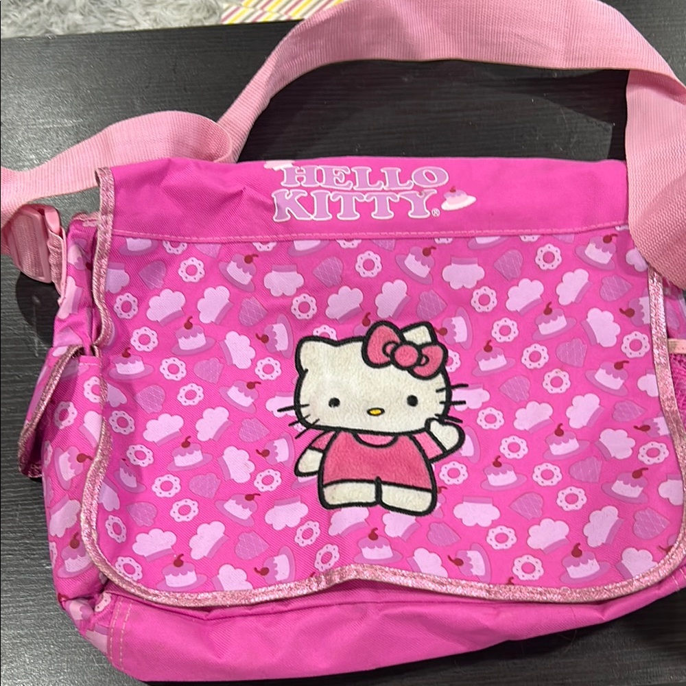 Hello Kitty Pink Kids Messenger Bag